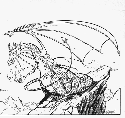Magnifique illustration de Didier Guiserix (Casus Belli n°16)